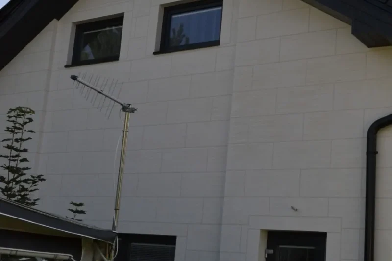 Zateplení fasády s imitací velkoformátového obkladu, fotka 3 z 4