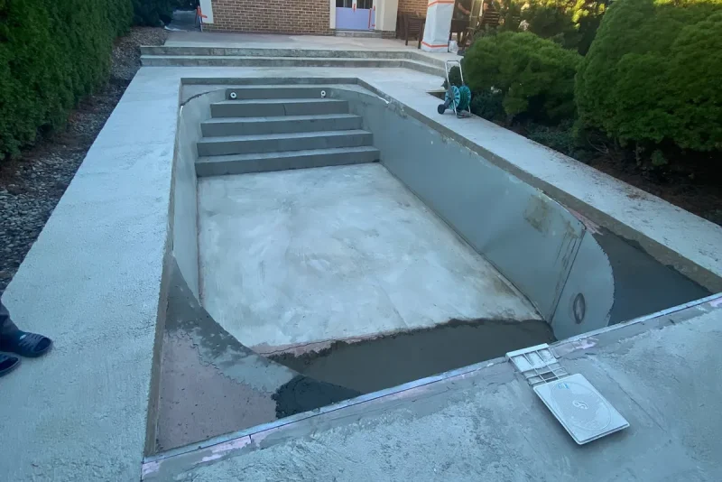 Renovace bazénu, fotka 1 z 5